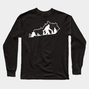 Kentucky Bigfoot Gift Long Sleeve T-Shirt